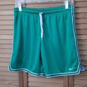Nike Green Lined Track Shorts Size Petite Small